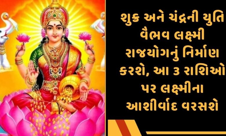 વૈભવ લક્ષ્મી રાજયોગ