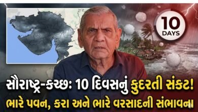 અંબાલાલ પટેલની આગાહી