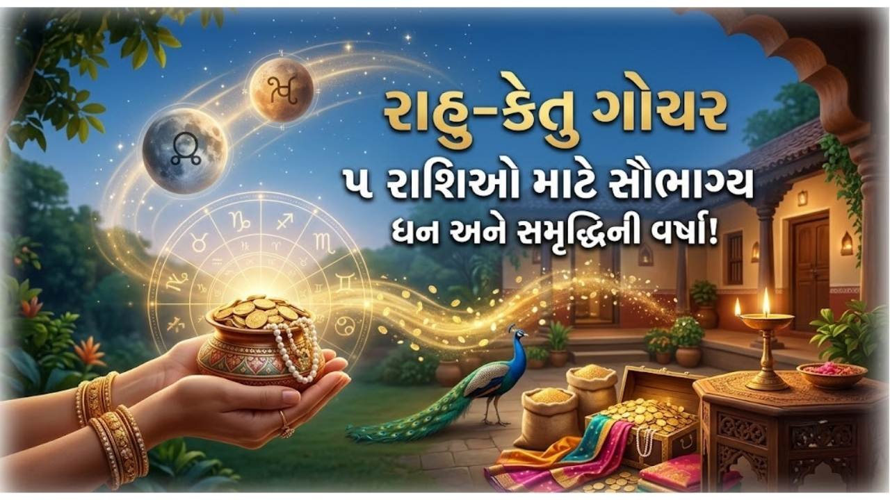 રાહુ-કેતુ ગોચર 5 રાશિઓ માટે સૌભાગ્ય લાવશે, જેનાથી ધન અને સમૃદ્ધિ આવશે